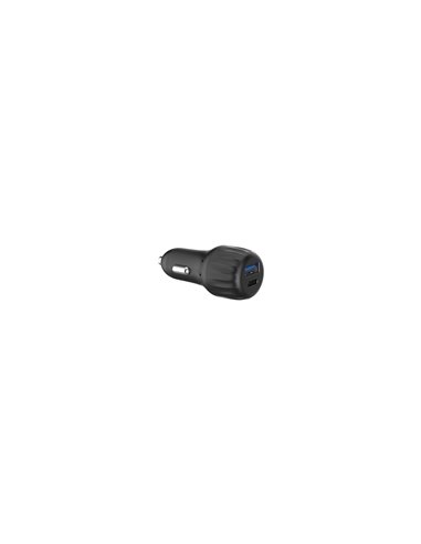 Incarcator auto 65W  Dual Usb (USB-A QC 3A + USB Type-C PD 65W) marca Cellara (negru)
