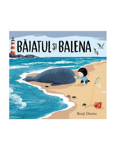 Băiatul și balena - Benji Davies | Vlad si cartea cu Genius