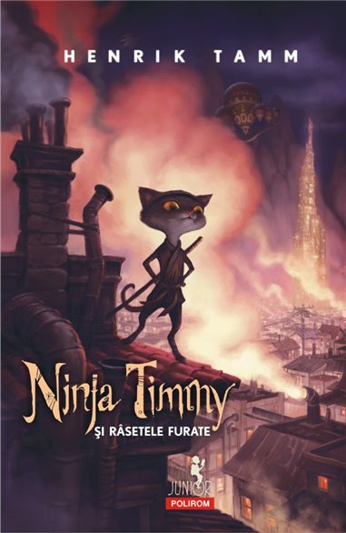 Ninja Timmy si risetele furate 8+ - Henrik Tamm | Editura Polirom